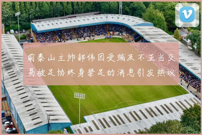 前泰山主帅郝伟因受贿及不正当交易被足协终身禁足的消息引发热议