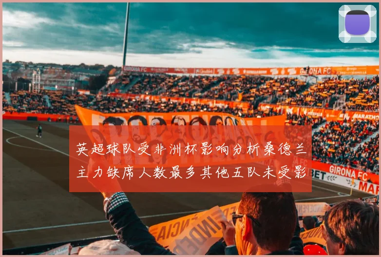 英超球队受非洲杯影响分析桑德兰主力缺席人数最多其他五队未受影响